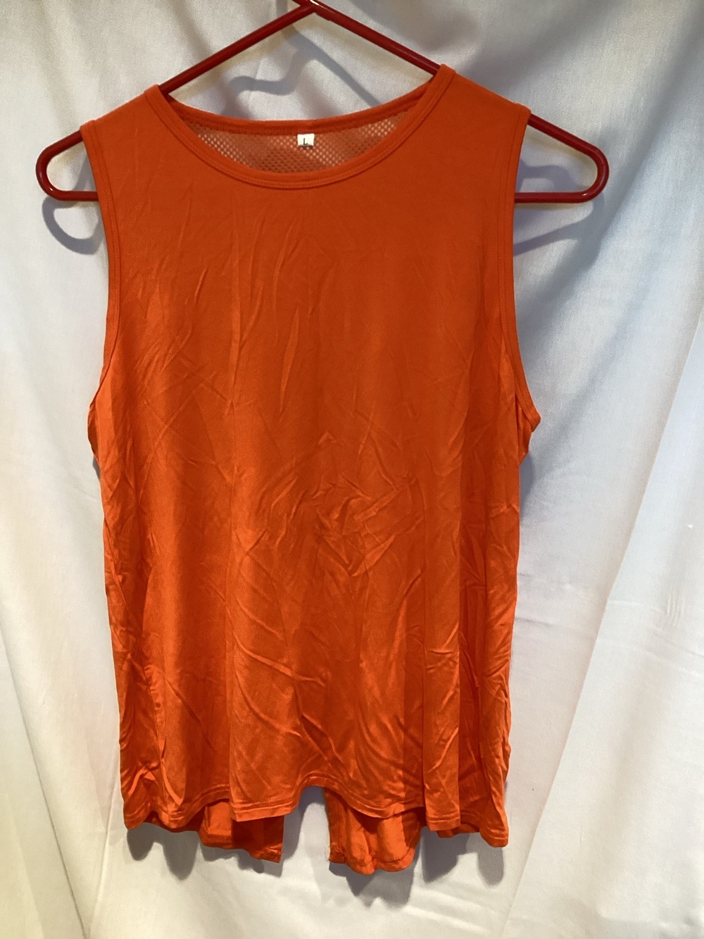 Women's Sleeveless Tank Top - Orange
